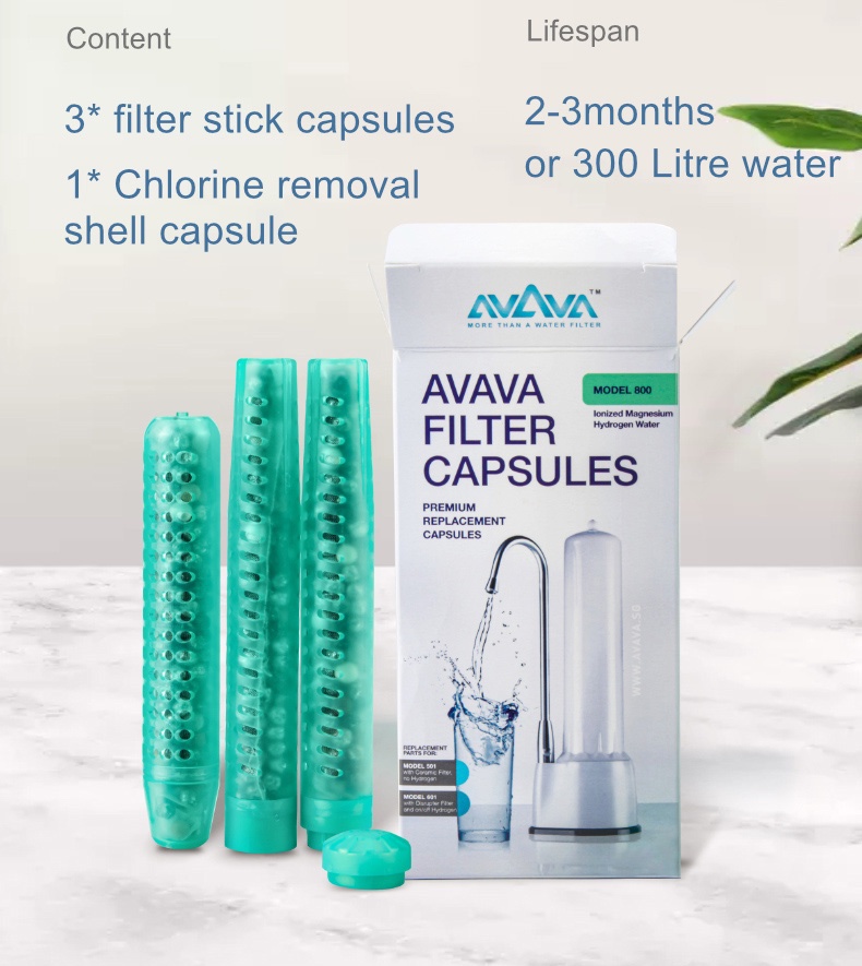 AVAVA Ionized Magnesium Hydrogen Filter Capsules-10